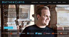 Desktop Screenshot of matthewcurtis.com