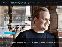 Tablet Screenshot of matthewcurtis.com